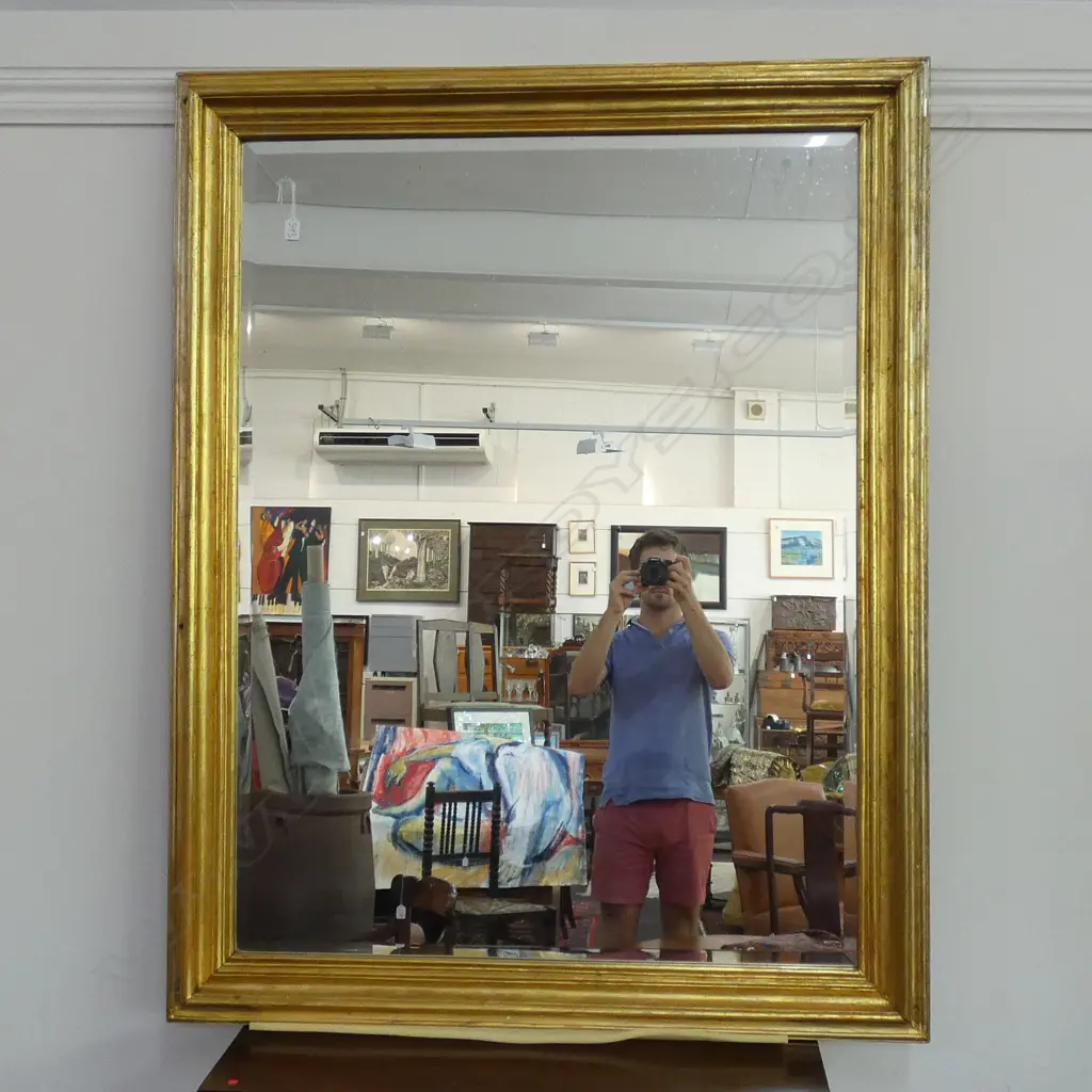 LARGE GILT FRMAED MIRROR 1520 X 1200MM Image 1++