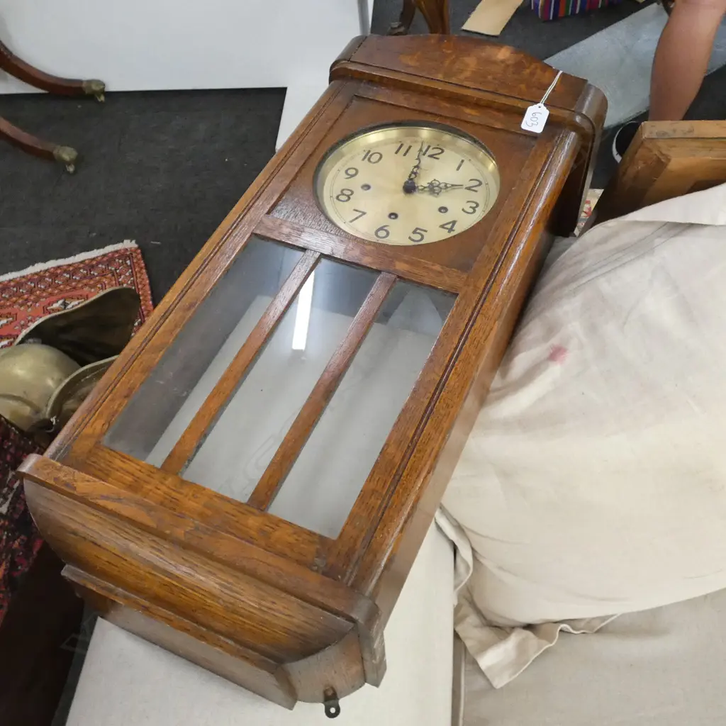 ENFIELD WALL CLOCK 715MM H (18875) Image 1++