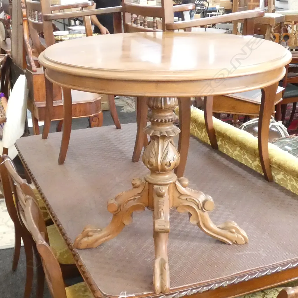 VICTORIAN STYLE CIRCULAR TABLE H. 620MM 700MM DIA Image 1++