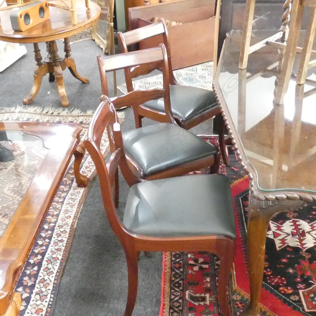 6 REGENCY STYLE CHAIRS Image 1++