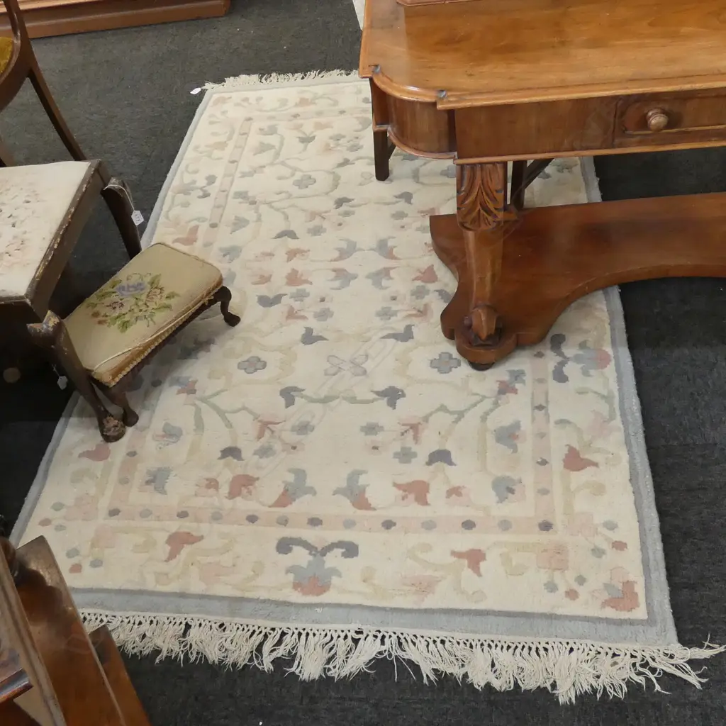 HAND KNOTTED CHINESE RUG 1850 X 1200MM Image 1++