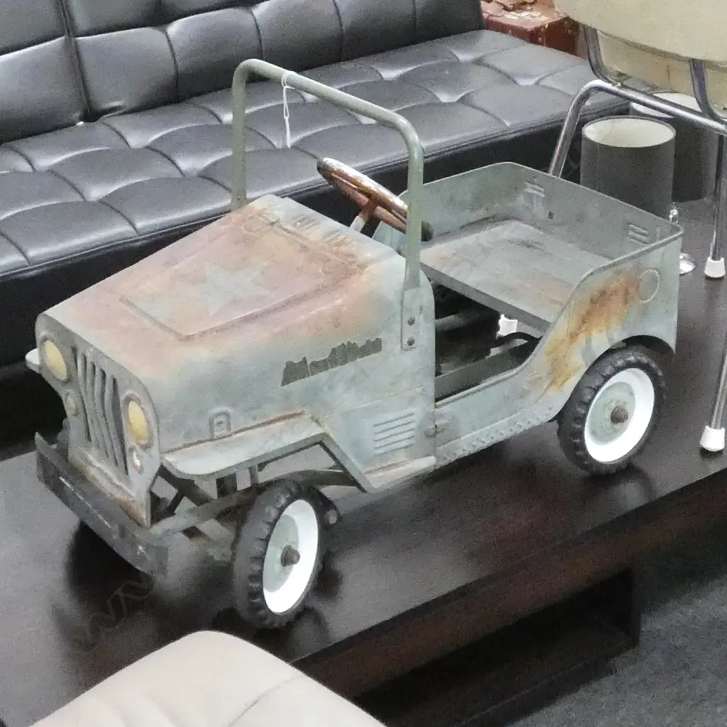 METAL CHILDS PEDAL JEEP L. 780MM Image 1++