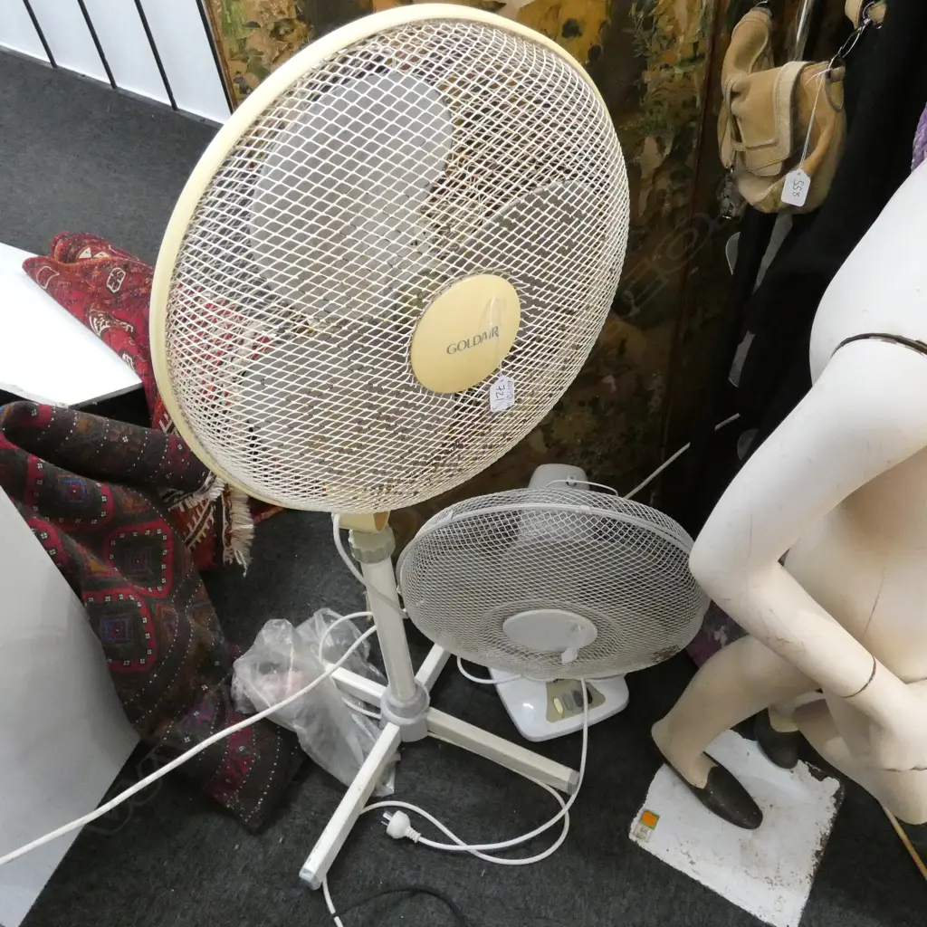 2 ELECTRIC FANS Image 1++