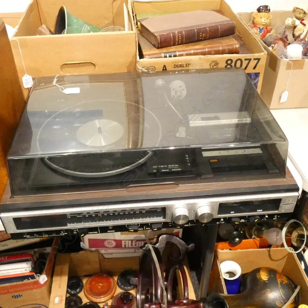 MAJESTIC MUSIC CENTRE TURNTABLE 550MM W Image 1++