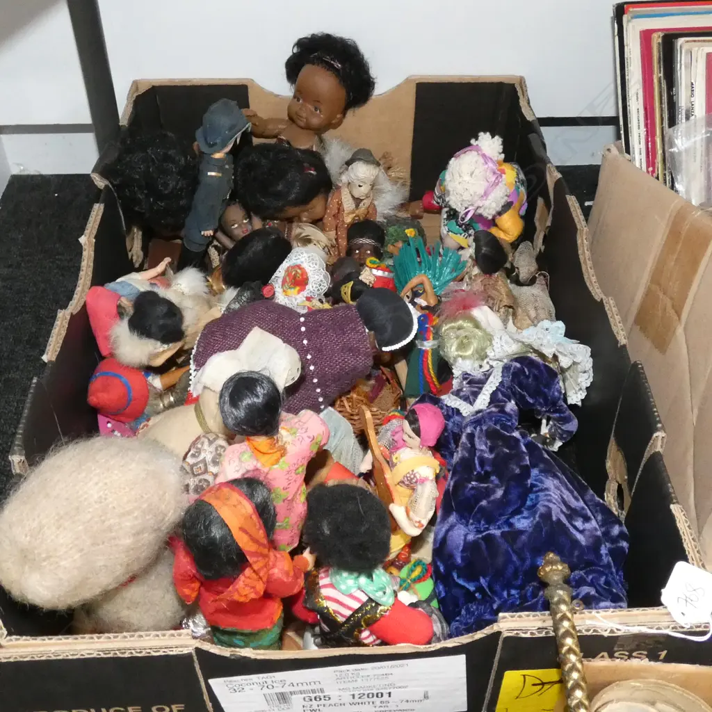 LOT ASST COSTUME DOLLS INCLUDING N.Z Image 1++
