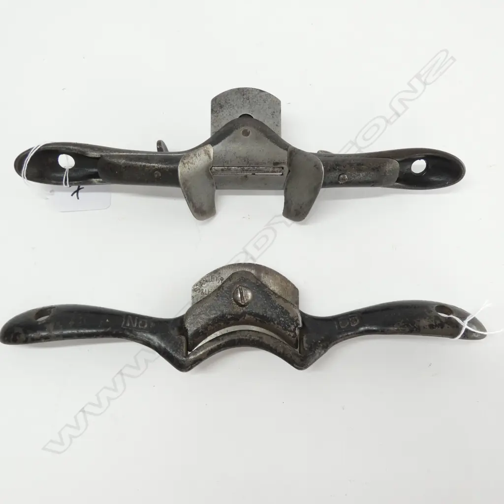 2 STANLEY CHAMFER SHAVES; NO. 55 & 65 L. 240MM  Image 1++