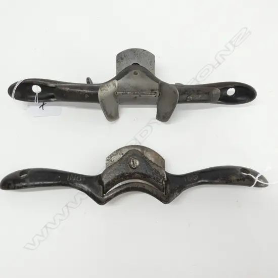 2 STANLEY CHAMFER SHAVES; NO. 55 & 65 L. 240MM 