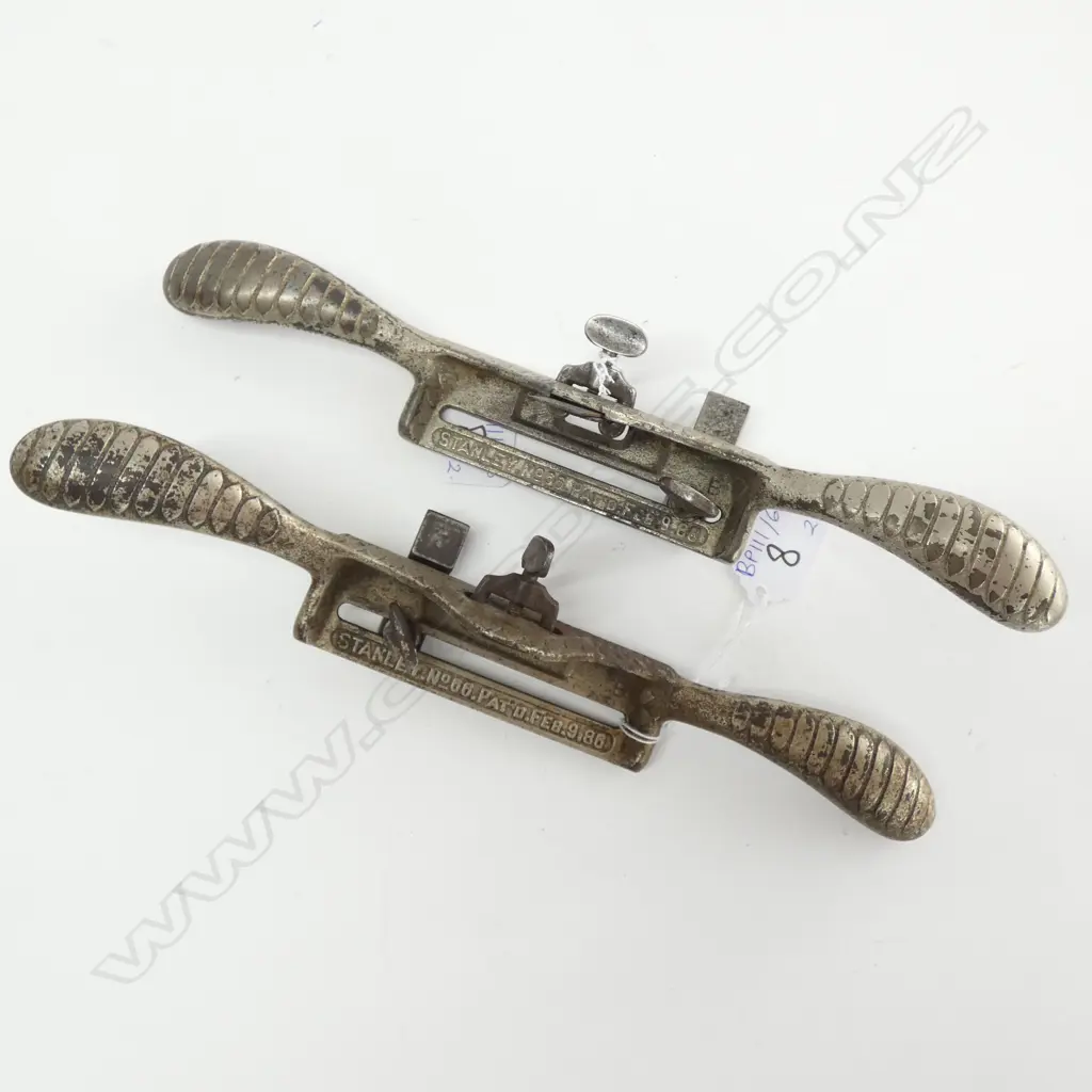 2 STANLEY PLANES; REEDER OTHER WITH BLADE MISSING L. 290MM Image 1++