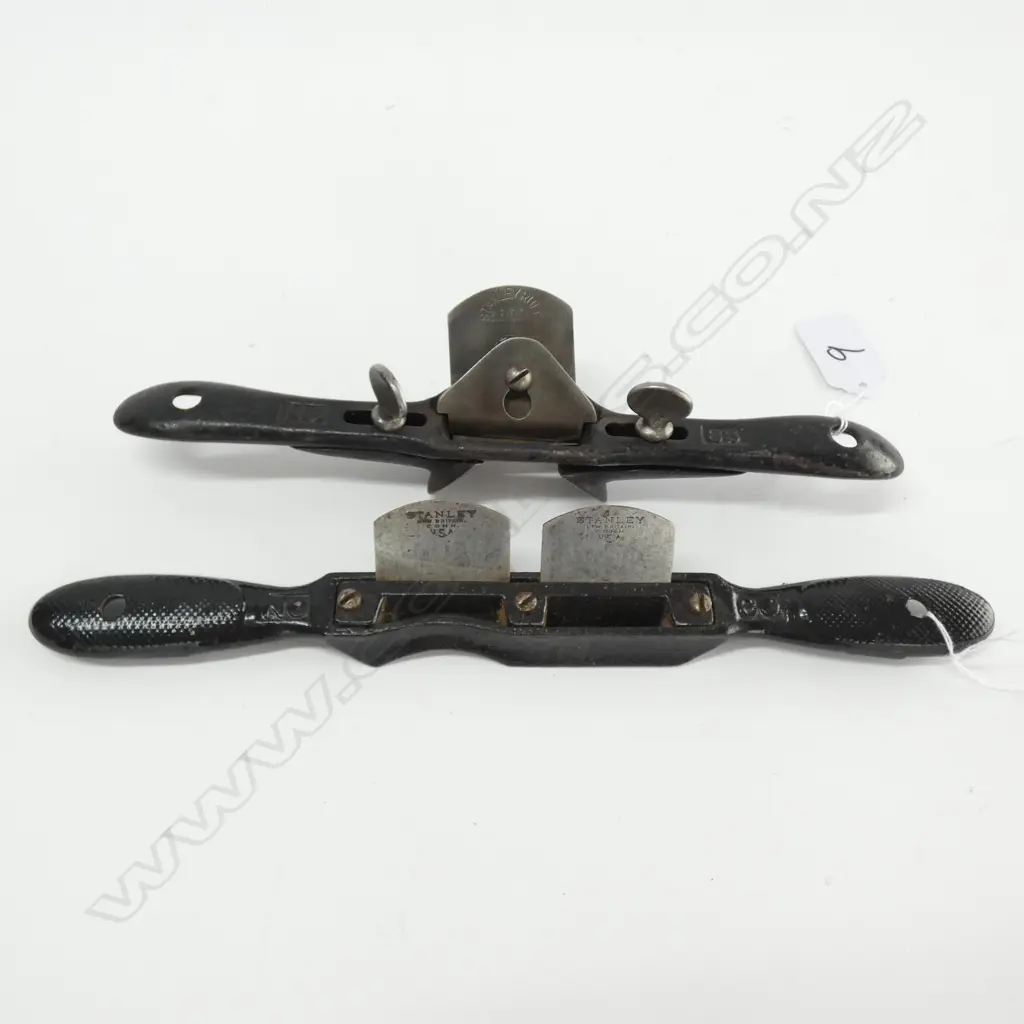 2 STANLEY CHAMFER SHAVES; NO. 60 & 65 L. 240MM  Image 1++