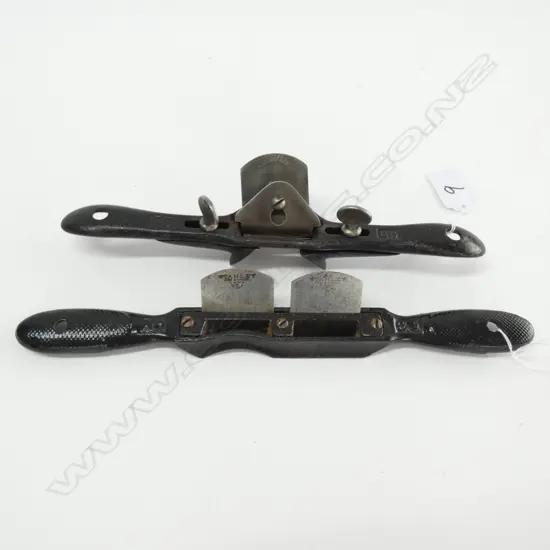 2 STANLEY CHAMFER SHAVES; NO. 60 & 65 L. 240MM 