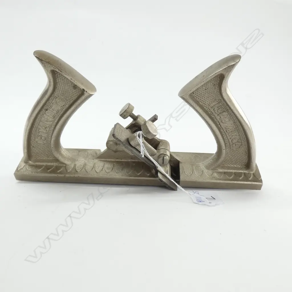 STANLEY NO. 148 NICKEL PLATED MATCH PLANE L. 230MM Image 1++