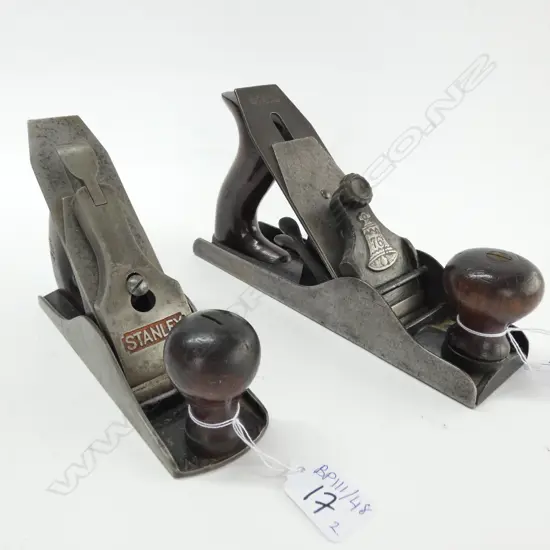 2 SMOOTH PLANES; STANLEY NO.2 AND STANLEY 76 LIBERTY BELL