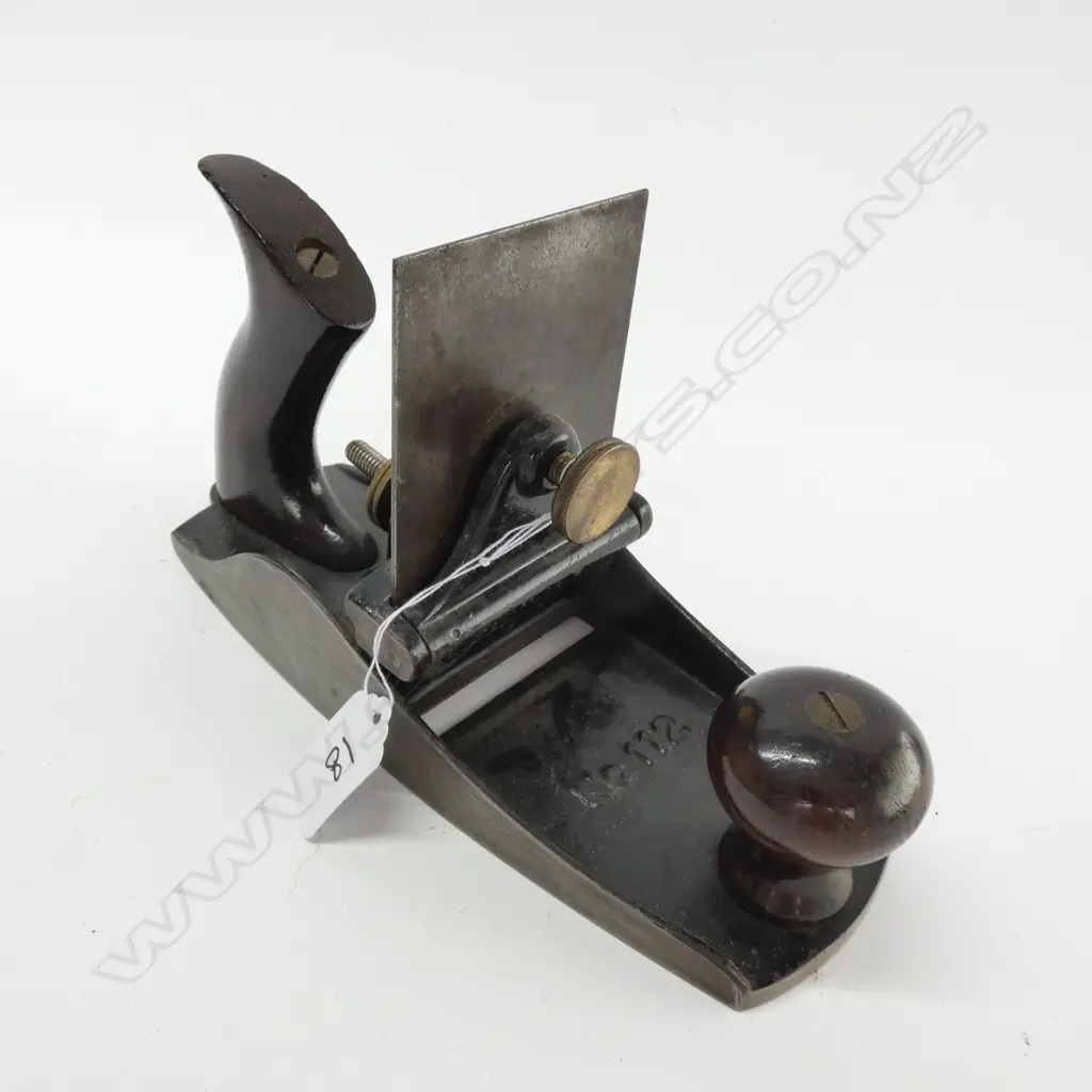 STANLEY NO. 112 SCRAPER PLANE WITH ORIG. BLADE Image 1++