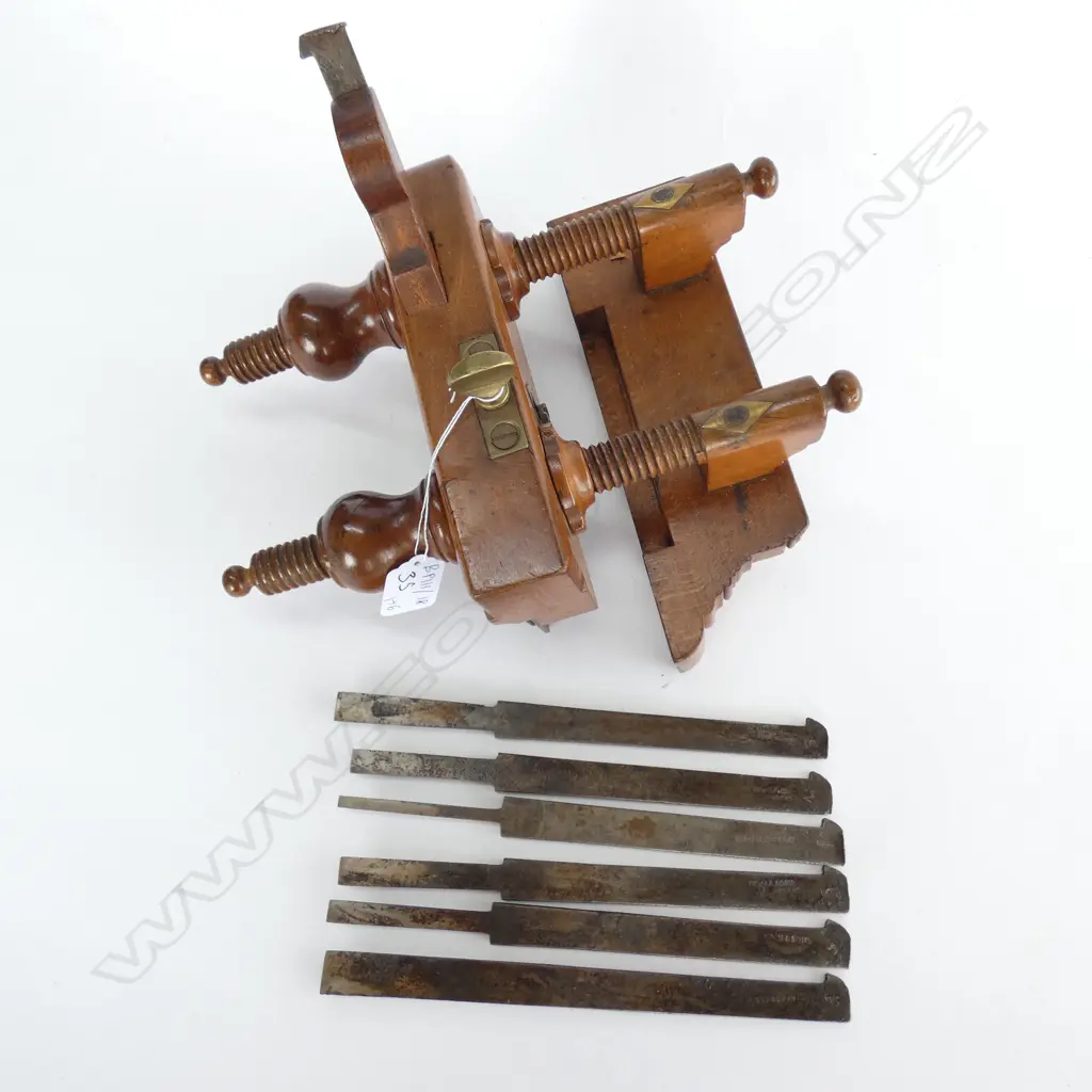 HENRY PASLEY PLOW PLANE L. 220MM PLUS 6 IRONS Image 1++