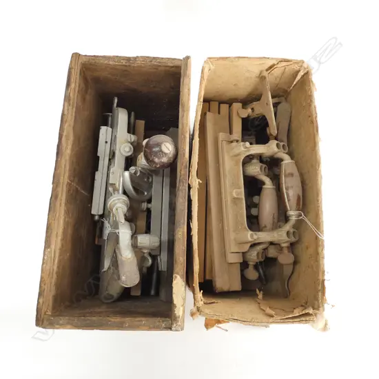 2 BOXED STANLEY NO. 55 COMBINATION PLANES