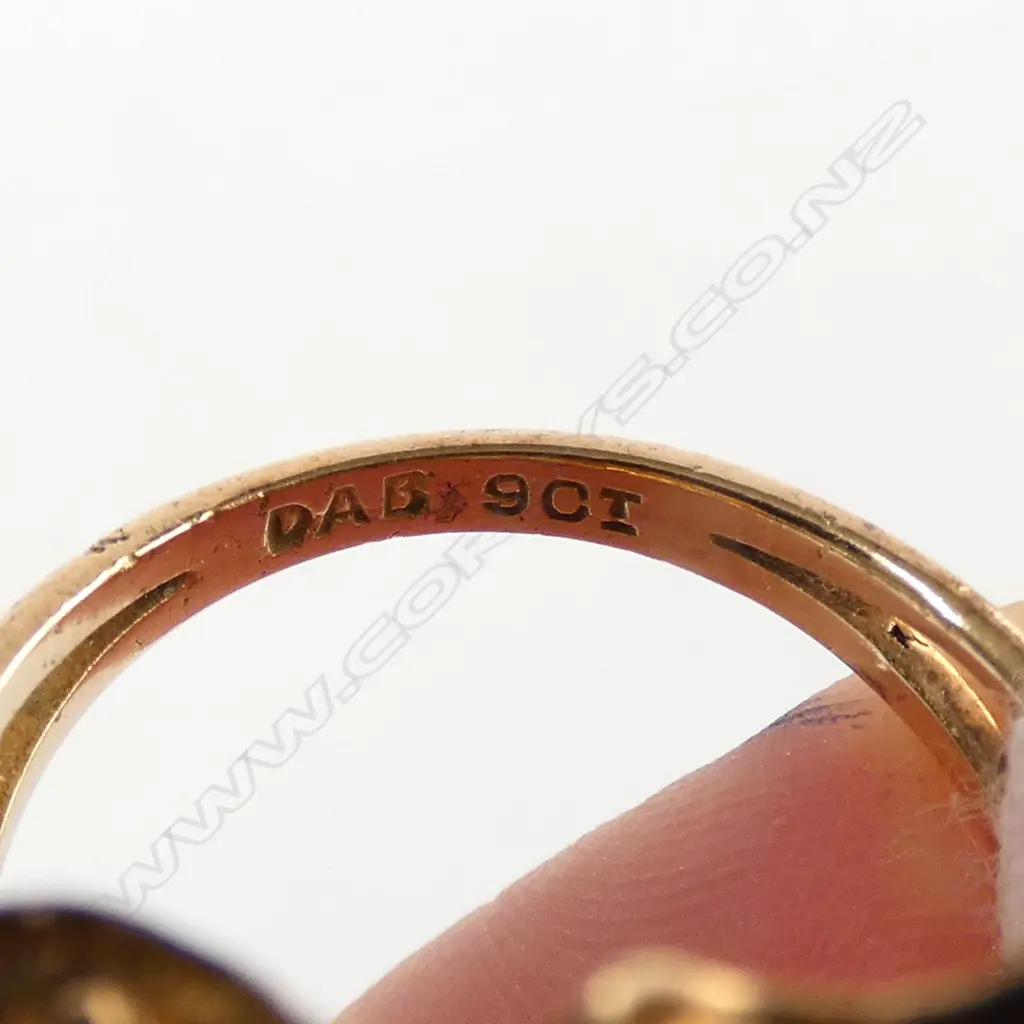 9CT YG CULTURED PEARL COCKTAIL DRESS RING Image 1++