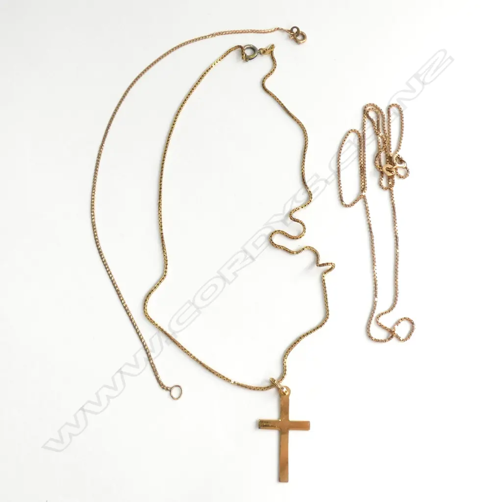 ASST GOLD PLATED NECKLACES & BRACELETS Image 1++