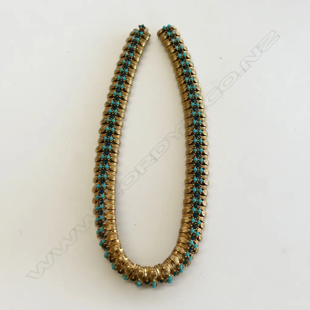 CIRO OF NEW YORK COSTUME NECKLET IN ORIGINAL BOX Image 1++