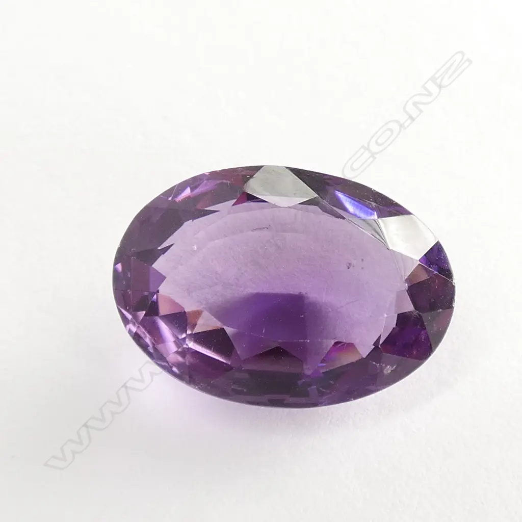 LARGE FACETED AMETHYST 20CT  Image 1++