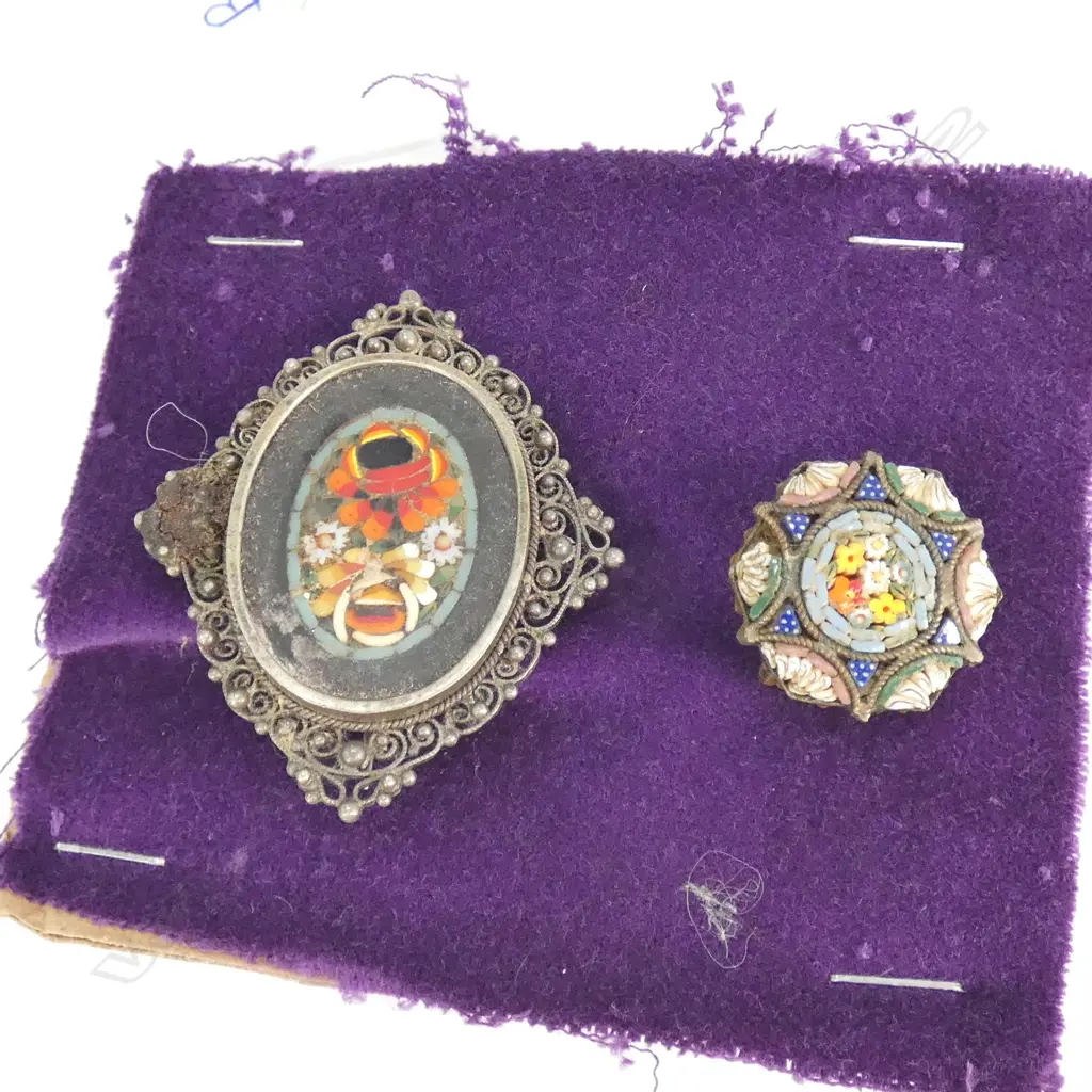 2 VICTORIAN MICROMOSAICS  Image 1++