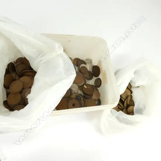 LOT ASST WORLD COINS