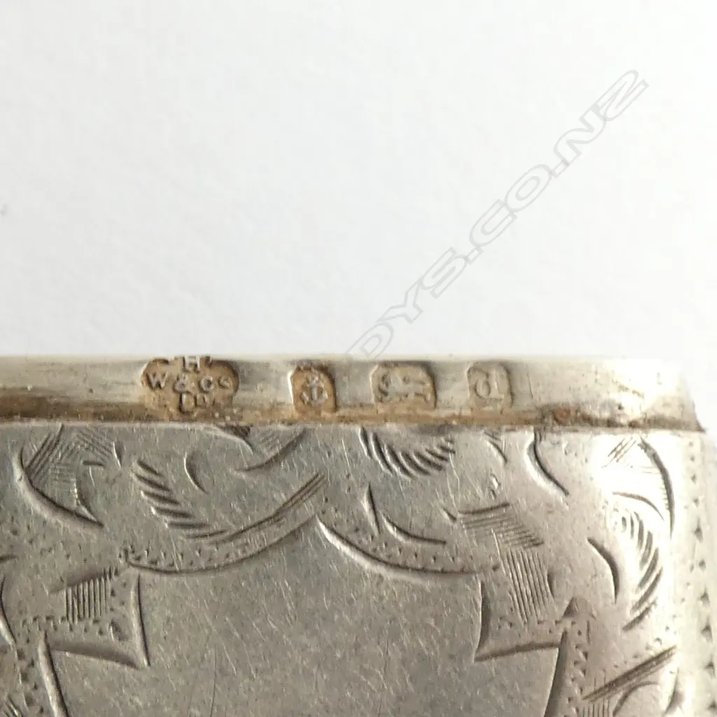 STG SILVER VESTA CASE, BIRMINGHAM 1903 21 GRAMS Image 1++