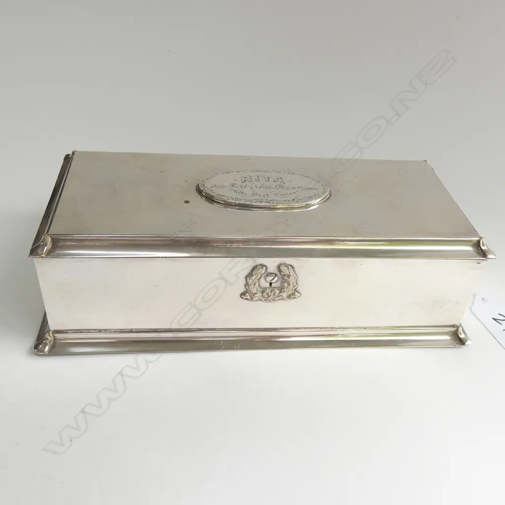 ART NOUVEAU EP PRESENTATION BOX 1909, 200MM X 80MM X 50MM Image 1++