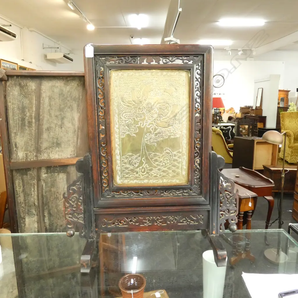 ORIENTAL TABLE SCREEN H. 700MM  Image 1++