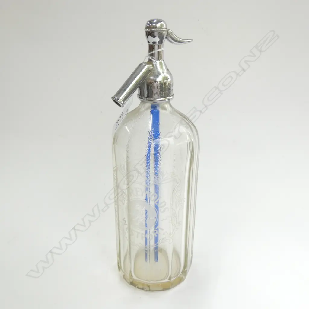 C1915 E.N. REYNOLDS SODA SYPHON Image 1++