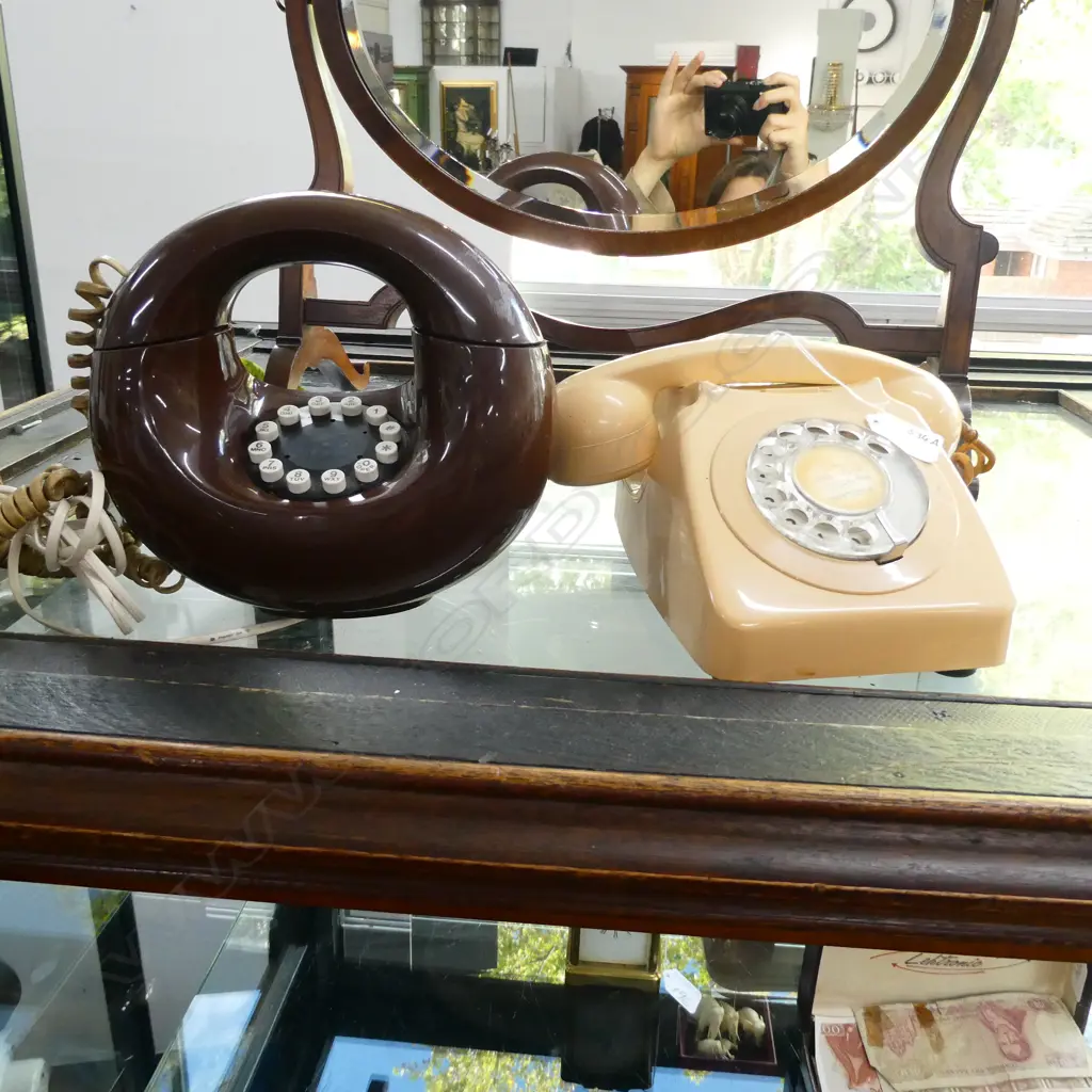2 PAIRS OF VINTAGE TELEPHONES Image 1++