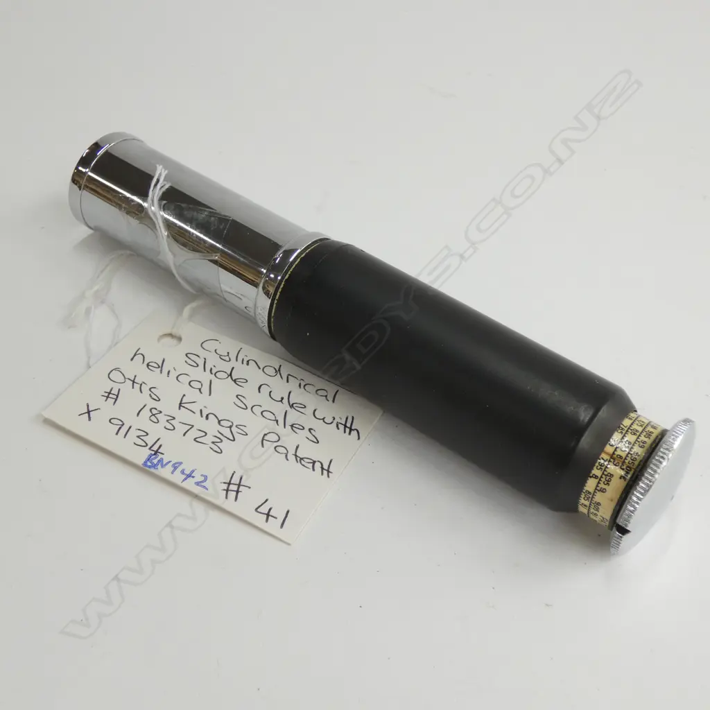 OTIS KINGS CYLINDRICAL SLIDE RULE  Image 1++