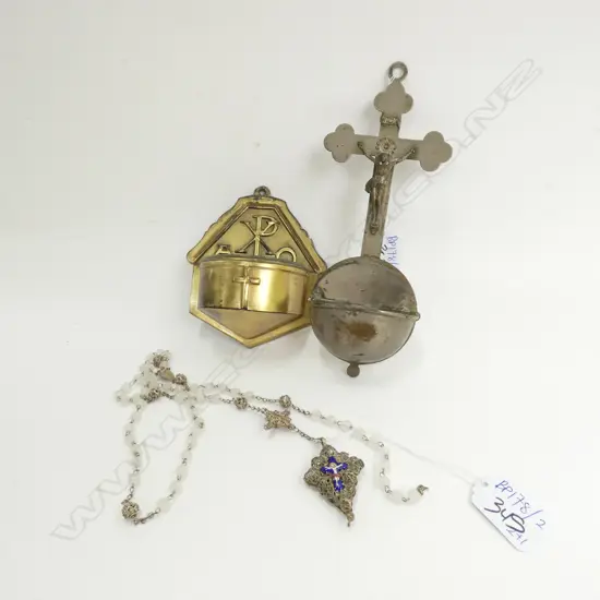 2 HOLY FONTS AND ROSARY