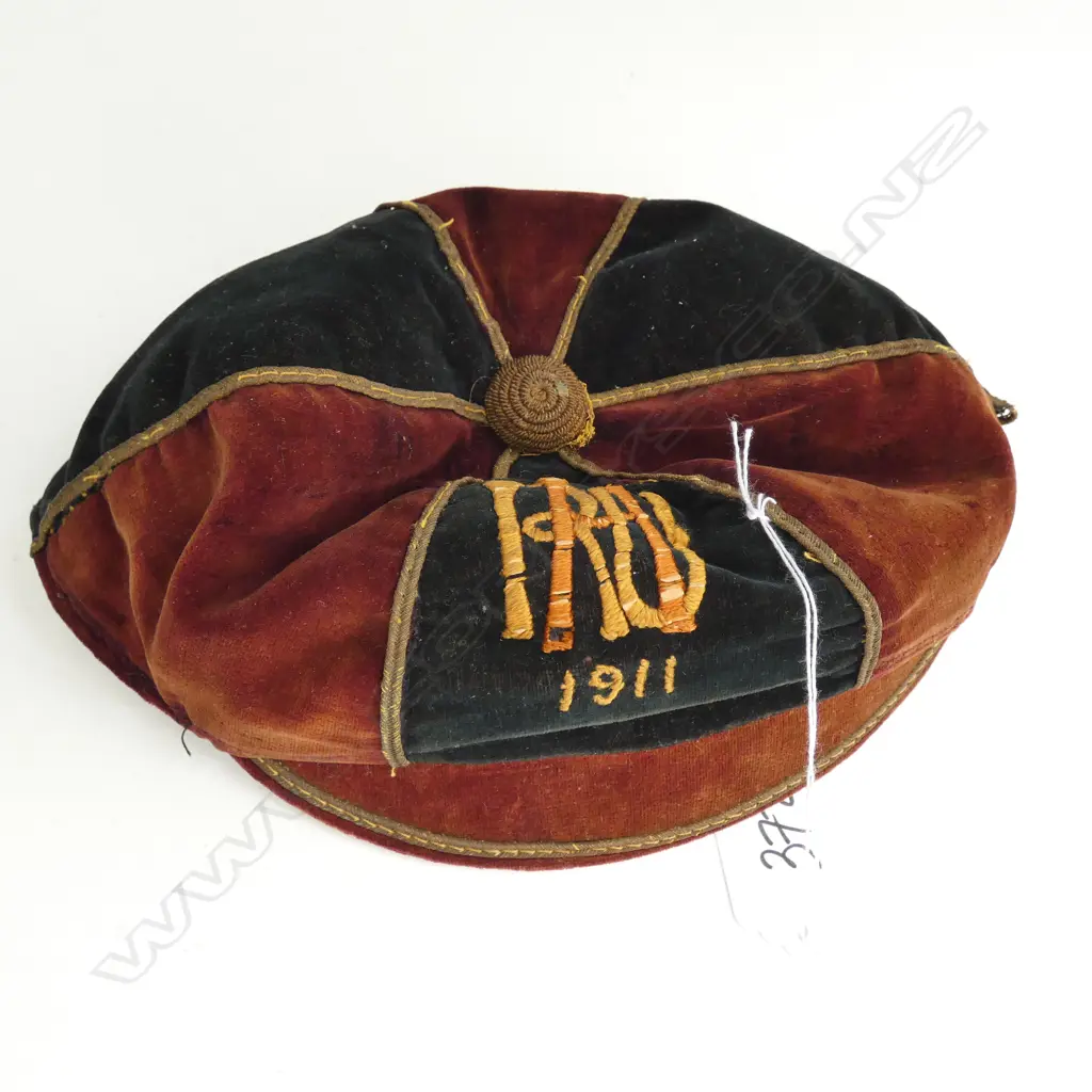 1911 AUCKLAND RUGBY UNION CAP Image 1++