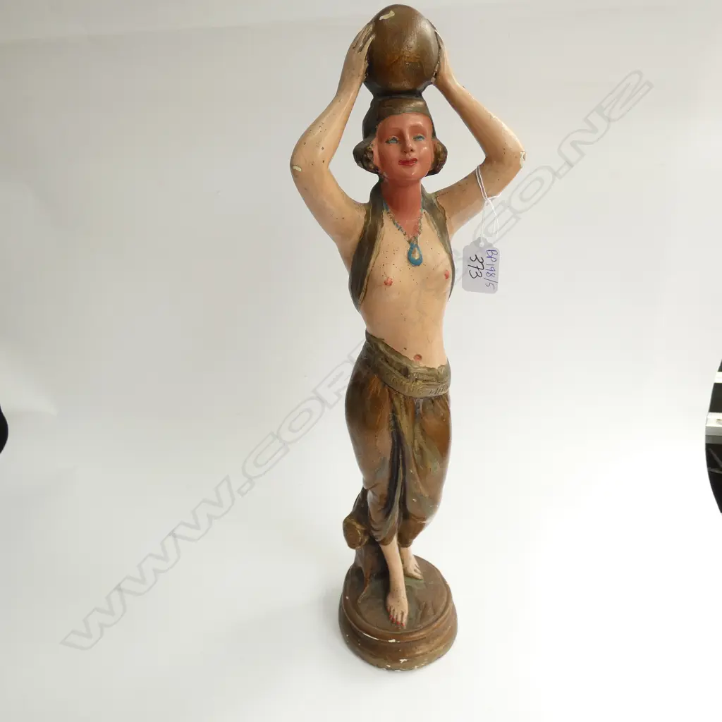 ART DECO LADY FIGURINE H. 500MM Image 1++