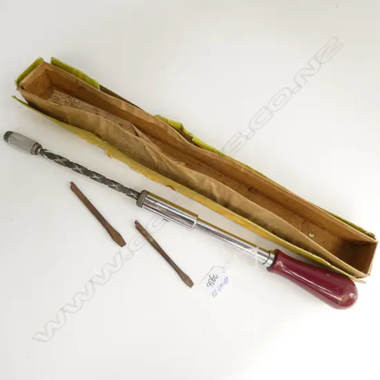 'YANKEE' No.130A SPIRAL RATCHET SCREW DRIVER BOXED