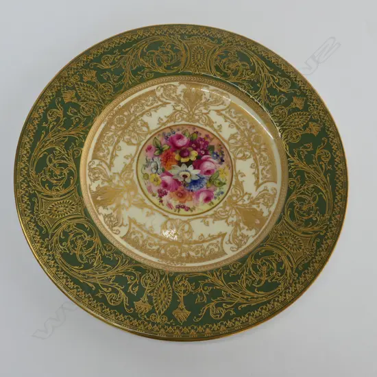 ROYAL WORCESTER HAND PAINTED PLATE 270MM DIA SIGNED E. PHILLIPS