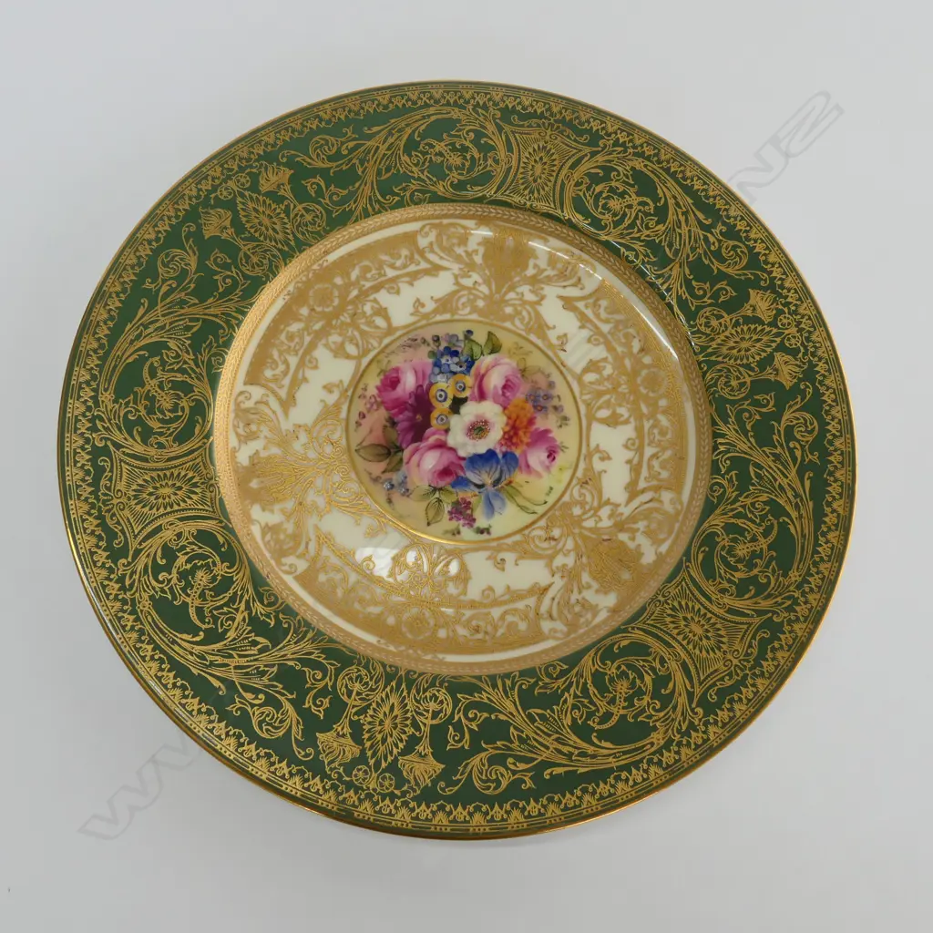 ROYAL WORCESTER HAND PAINTED PLATE 270MM DIA SIGNED E. PHILLIPS Image 1++