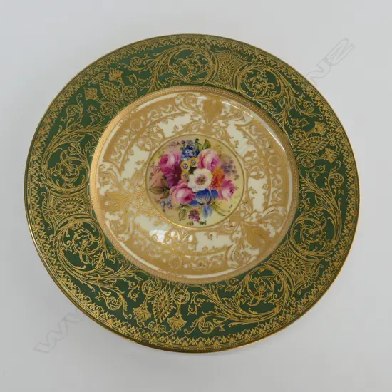 ROYAL WORCESTER HAND PAINTED PLATE 270MM DIA SIGNED E. PHILLIPS