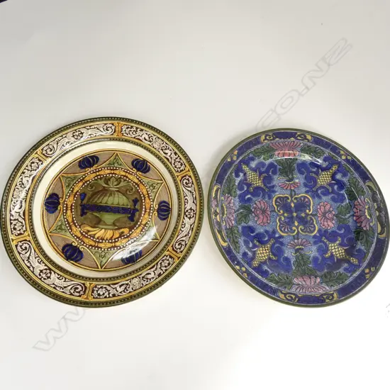 2 ROYAL DOULTON PLATES 265MM DIAM