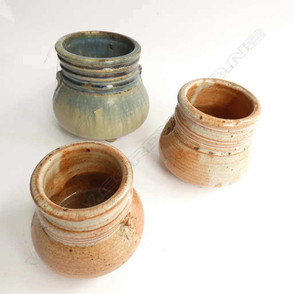 3 MARGARET SUMICH JARS LARGEST H. 120MM Image 1++