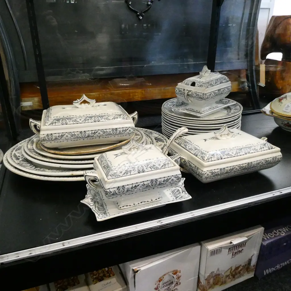 ARABESQUE G+S DINNER WARE SOME FAULTED Image 1++