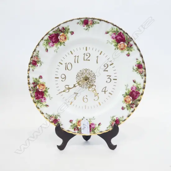 ROYAL ALBERT OCR CLOCK