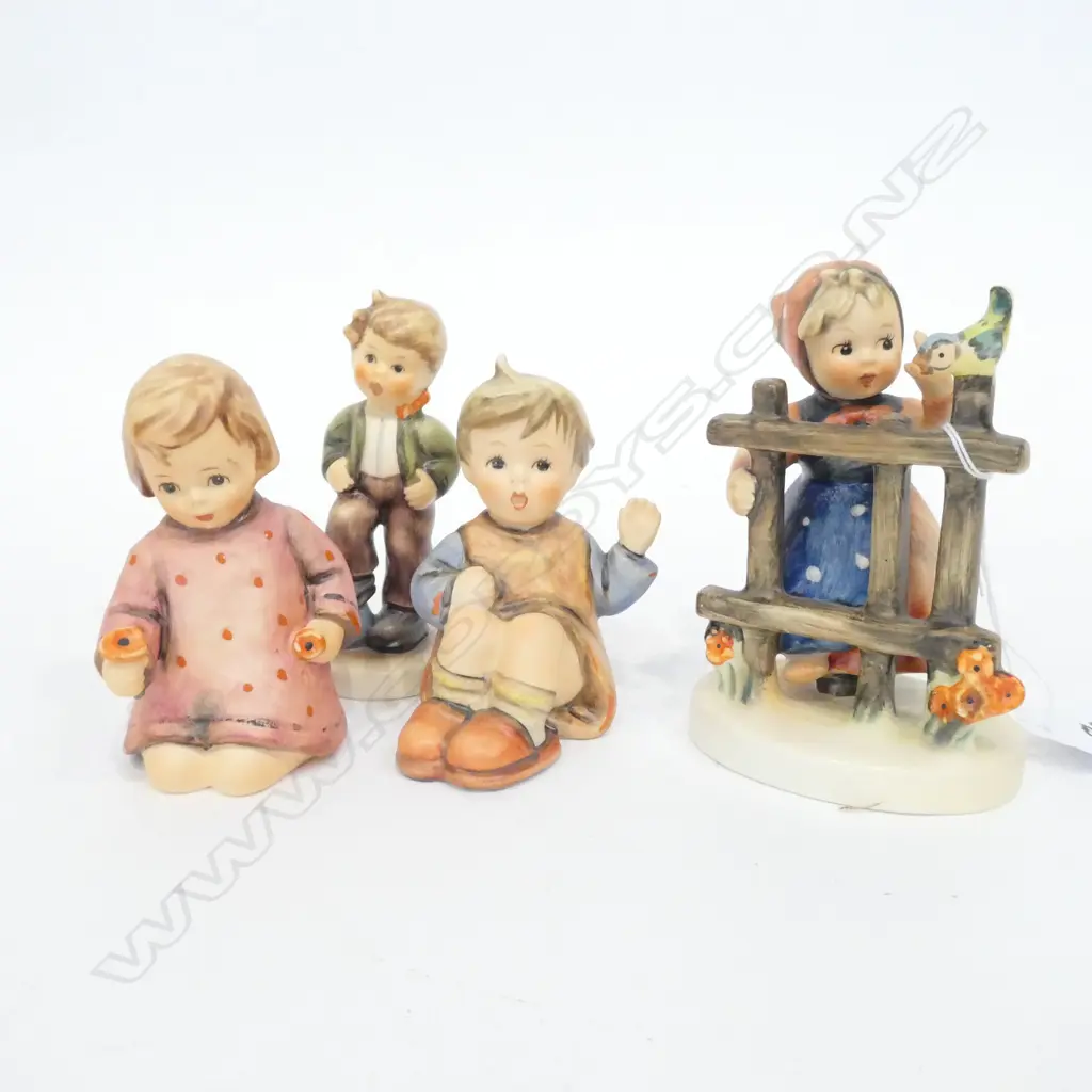 4 HUMMEL 203 2/0; SIGNS OF SPRING; 2051/B LETS PLAY; 478 I'M HERE; 482 ONE FOR YOU & ONE FOR ME  Image 1++