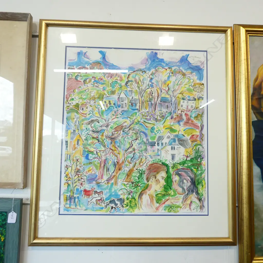 SHAW? SIGNED W/C '03 715 X 795MM Image 1++