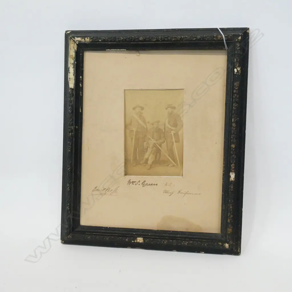 1882 MT COOK MOUNTAINEERS PHOTOGRAPH... Image 1++