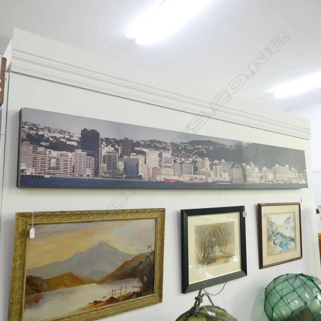 GUY NGAN LONG PANORAMIC PHOTO OF WELLINGTON L 2150 MM Image 1++