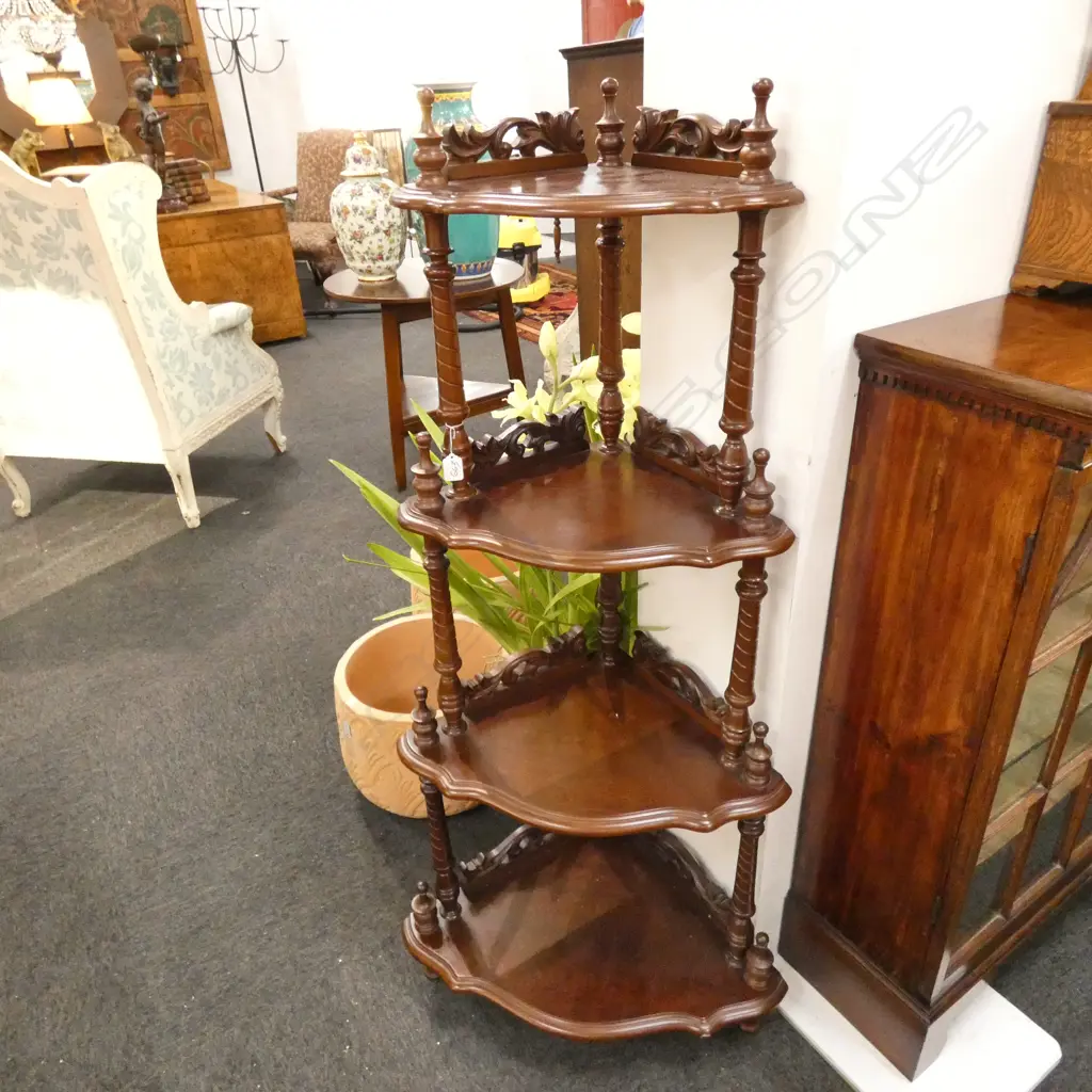 VICTORIAN STYLE WHATNOT Image 1++