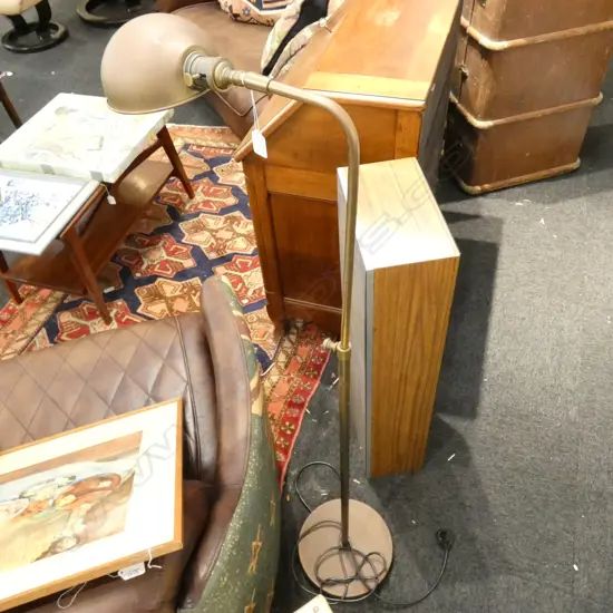 VISUAL COMFORT BRONZE LAMP ADJ. HEIGHT