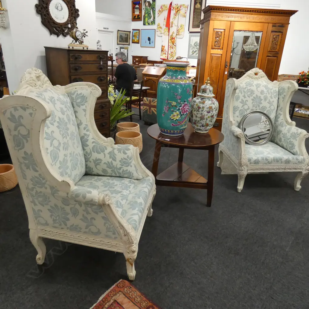PR FRENCH STYLE CHAIRS NO SQUABS H. 1260MM W. 860MM Image 1++