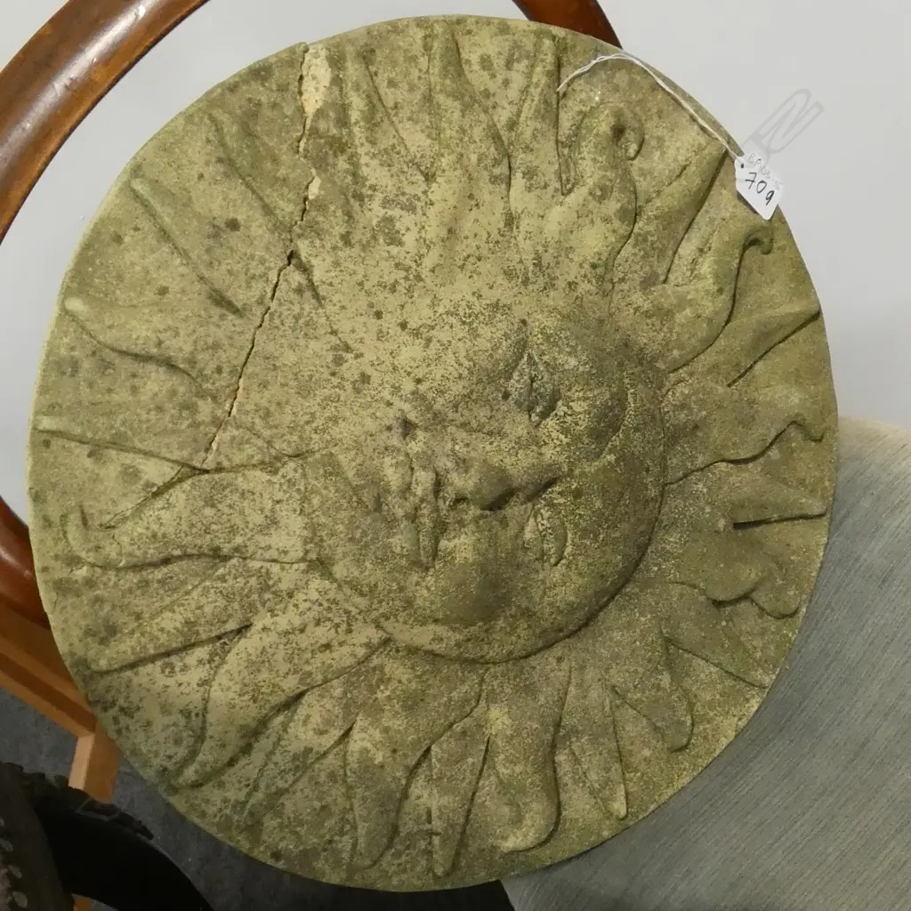 SUN & MOON CIRCULAR PLAQUE FAULTS Image 1++